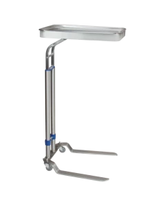 Blickman 8867SS SS Benjamin Foot Operated Mayo Stand