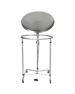 Blickman 8773SS-LF Stainless Steel Round Hamper, 092877320P
