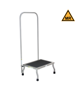 Blickman 7757MR-HR Kent Stainless Steel Footstool with Hand Rail, 1017757100