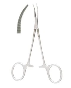 Miltex 17-2602 Jacobson Mosquito Forceps, 5", Curved