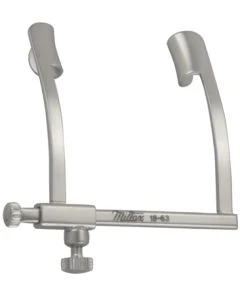 Miltex 18-63 Cook Eye Speculum, 1 7/8", Infant Size, 9mm Blades