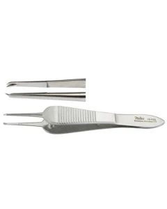 Miltex 18-975 Manhattan Eye & Ear Suturing Forceps, 3½"