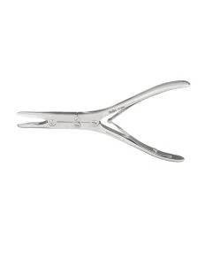 Miltex 19-848 Ruskin Rongeur, 6" Long, 3mm Bite, Straight Jaws