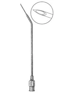 Miltex 20-427 Luer-Lok® Tonsil Needle, Curved, 23G, 3¾"