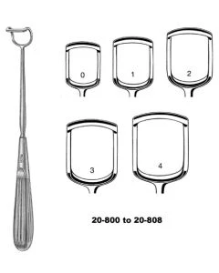 Miltex 20-806 Adenoid Curette, Size 3, 17mm Blade