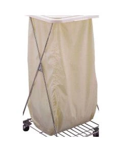 R&B Wire Products 670R Easy Access Hamper Bag, 18" x 13.5" x 25"