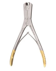 Miltex 27-163TC Pin & Wire Puller, 7" Double Action, Flush Cutting Blades, Cuts Up To 2mm (5/64") Soft Wire or 1.6mm (1/16") Hard Wire