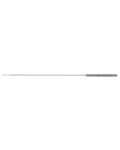 Miltex 28-104 Fistula Probe, 11½" Overall, 8" Sterling Shaft, Eye At Tip