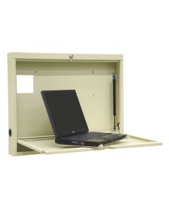 Omnimed 291449 Turntable Laptop Wall Desk - Beige