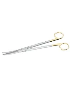 Miltex 30-2101TC Scissors, 9" (22.9cm) Slight Curve, Carb-N-Sert Blades