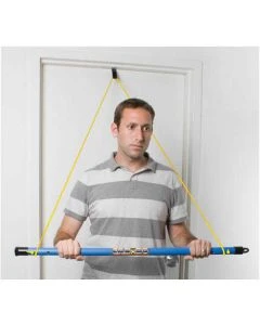 Cando Overdoor Pulley With Bar and Tubing