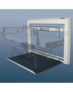 SR Scales SR7010i-P Ambulance Gurney Wall Mount Scale with Printer