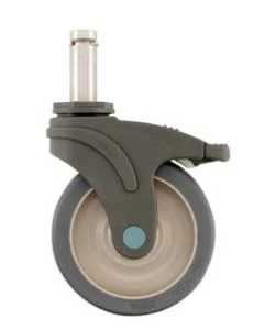 Intermetro 5PSTEB-NB 5" Stem/Brake Total-Guard Caster, No Bumper