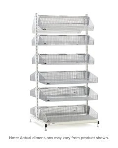 Metro QB248-S12 DBL, 48"L, 12 BSKT 6-18