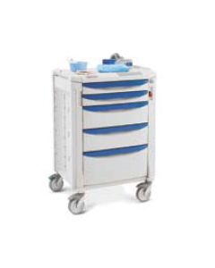 Metro Pre-Configured Code Response Cart w/ Lock [FLTMENT2] Treatment Package 42"H w/ Key Lock