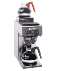 Bunn VP17-2 Portable Low-Profile Pourover Coffee Brewer w/ 2 Warmers