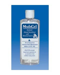 MadaGel Instant Hand Sanitizer w/ Moisturizers 4 oz. [24/cs]