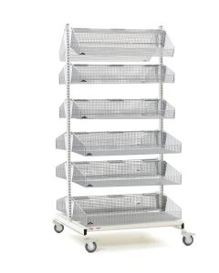 Metro QB236-M12 Dbl, 36"L, 12 Bskt 6-18, Mobile, Starter