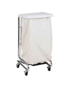 Clinton Drawstring Style Beige Cotton Hamper Bag