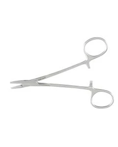 Miltex 8D-36 Halsey Needle Holder, 5", Serrated Jaws