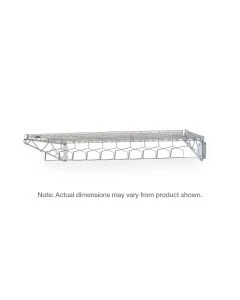 Metro GRW2472S Metro Wall Mount Garment Rack, 24" x 72" x 7.5"