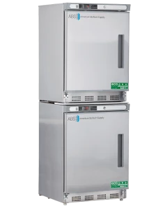 American BioTech Supply Left-Hinged Stainless Steel Refrigerator/Freezer Combination, 9 Cu. Ft., ABT-HC-RFC9SS-LH