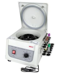Unico PowerSpin PX Portable Centrifuge 12 VDC, fixed speed, 3700 RPM