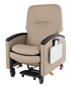 CME Patient Care Recliner with Pivot-Arms and Urethane Arm Caps