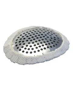 Graham Field 1276GA W Fox Alum Eye Shield W/Cvr Grafco, 50/Bx, White