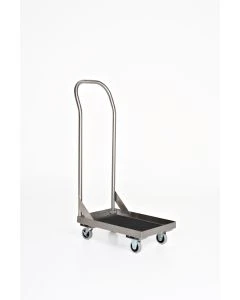 Mid Central Medical MCM 145 Stainless Steel Carry Cart w/ 3 in. Casters