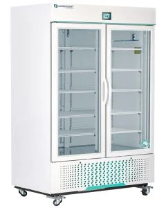 Corepoint Scientific White Diamond Series Laboratory and Medical Single Glass Door Refrigerator 26 Cu. Ft.