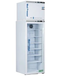 American BioTech Supply PH-ABT-HC-RFC12GA-CAD 12 Cu.Ft Total Capacity, 2 Ext.Doors (Solid & Glass) CONTROLLED AUTO DEFROST FREEZER
