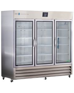 American BioTech Supply PH-ABT-HC-SSP-72G 72 Cu. Ft. Stainless Steel Refrig. Glass Door