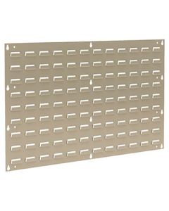 Akro-Mils 30636BEIGE 35.75"L x 0.31"W x 19"H Louvered Wall System, Beige
