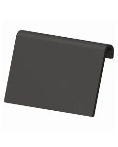 Akro-Mils 40410 4"W x 2.25"H Extended Label Holder, 10 Degree Angle, Pack of 24