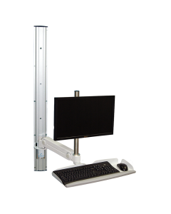 Altus Reach Single Arm Medical Computer Workstations