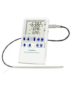 American Biotech Supply ABS-USB-DDL-18 (-80) USB Digital Data Logger (DDL) for Ultra Low Temperature Freezers, compliant with current CDC vaccine storage monitor guidelines, buffered probe in product simulated solution, degrees F/ degrees C switchable