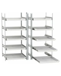 American BioTech Supply ABT-FS-G/S-PL49 Premium Lab Single Door - 1 Extra Wire Shelf 49cuft