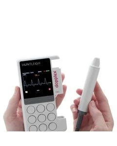 Arjo Huntleigh LUS-DMX-VP8XS DMX Digital Vascular Obstetric Doppler with AA Batteries & 8MHz Probe