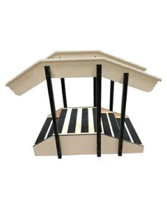 Armedica PTST-001-ALHR-10B Pivotal Health Pass Through Staircase, Birch Wood