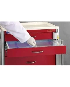 Armstrong ADT-1 22"L x 16"W x 2.75"H Crash Cart Drawer Tray with Acrylic Lid