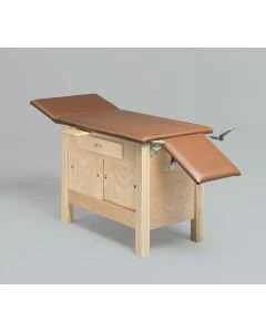 Bailey 494 Exam Table w/ Enclosed Cabinet, Drawer & Sliding Doors