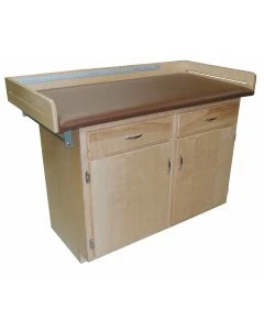 Bailey 498 Exam Table Pediatric with Cabinet
