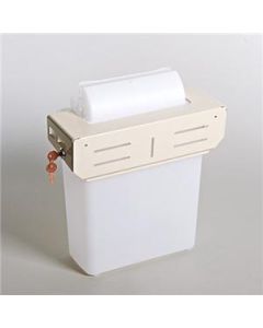 Becton Dickinson 305409 13.9"L x 4.8"W x 4.1"H Locking Wall Bracket for Sharps Container, Light Beige