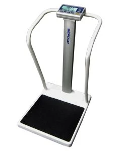 Befour MX310 Tilt & Roll Handrail Scale with BMI, 22"x 25" Platform & 1000 lb capacity
