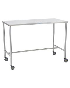 Blickman 0197846100 Sawyer Instrument Table 60"W x 34"H x 24"D On Casters MRI Safe