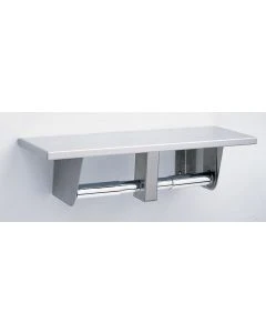 Bobrick 2840 Double Roll W/ Utility Shelf