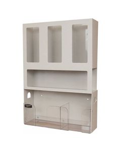 Bowman MD-100 Dental Organizer - Quartz ABS Plastic and Clear PETG Plastic