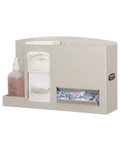 Bowman SS001-0212 Eye & Ear Safety Station - Quartz ABS Plastic