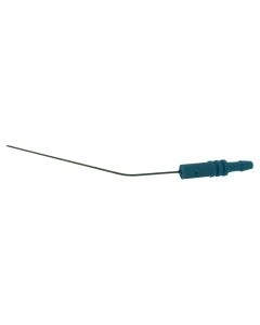 BR Surgical BR99-29103 80mm 30 Degrees Single-Use Suction Tube, Diameter 5Fr, 10/Box, Light Blue